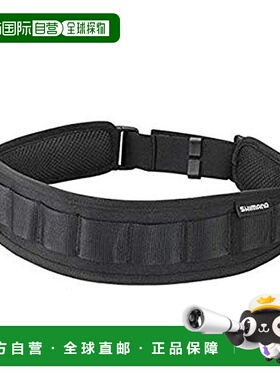 【日本直邮】SHIMANO禧玛诺腰带钓鱼带黑色AC-004S钓鱼用腰带