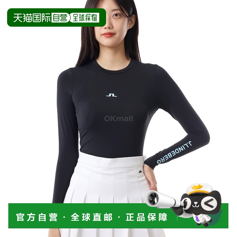 韩国直邮J.LINDEBERG Tekla系列长袖圆领上衣 男女性通用 上装 GW