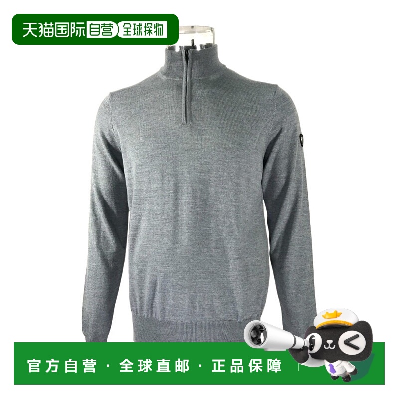 香港直邮EA7 Emporio Armani 立领半拉链针织衫 SLM10MSL04M男装