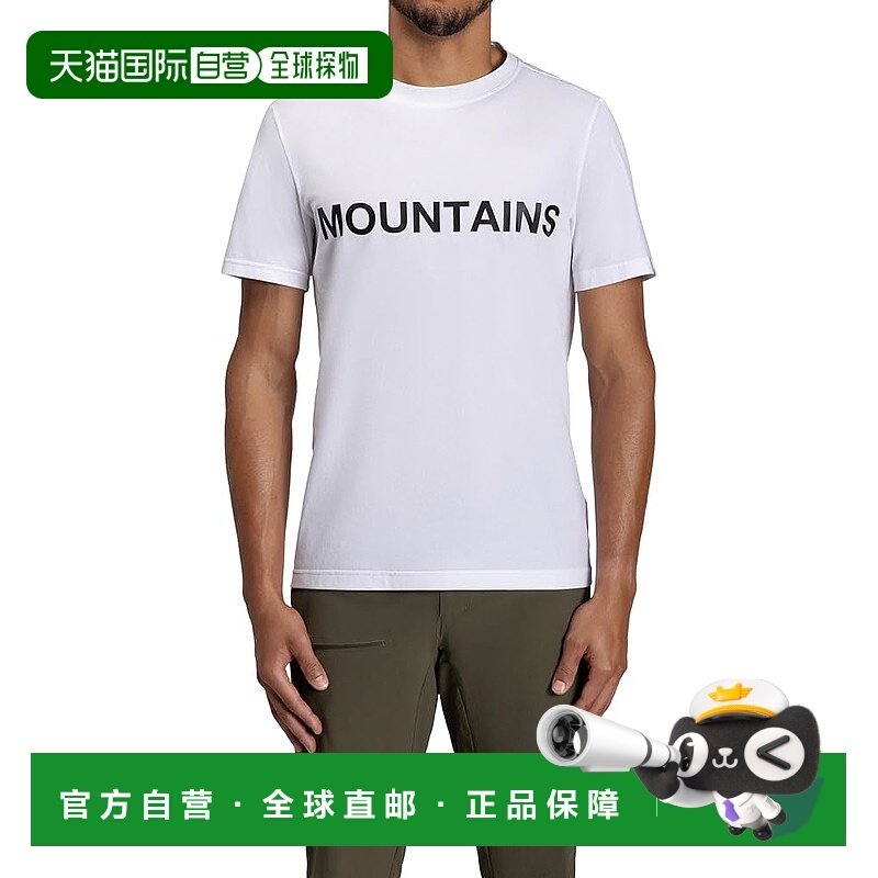 【日本直邮】猛犸象QD标志印花T恤 亚洲版1017-02012 白色 PRT5