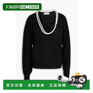 1h可退 香港直邮ZIMMERMANN 女士 人造珍珠饰羊毛毛衣 2552TR251B