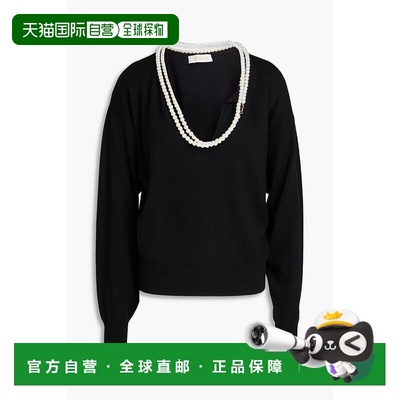 1h可退 香港直邮ZIMMERMANN 女士 人造珍珠饰羊毛毛衣 2552TR251B