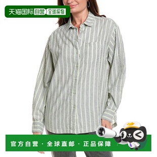 Oversized Beau Button Shirt 美国奥 自营Michael green Stars