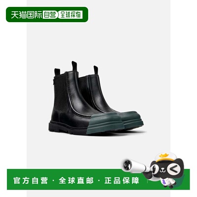 自营 男式Camper Junction脚踝靴-黑色 美国奥莱直发男款