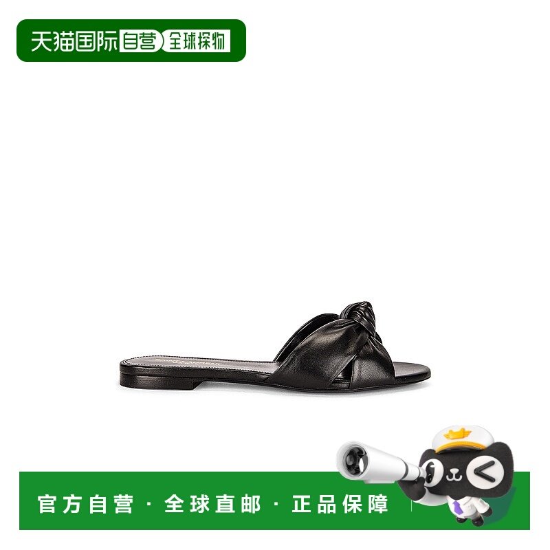 1h可退 香港直邮Saint Laurent 圣罗兰 女士 Bianca 平底凉鞋 633,女鞋,时装凉鞋,淘宝优惠券,粉丝福利购,淘宝优惠卷