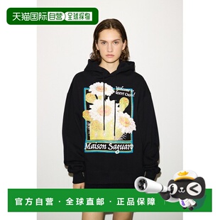 1h可退 日本直邮THROW by SLY 女士多肉艺术印花连帽卫衣 030HA00