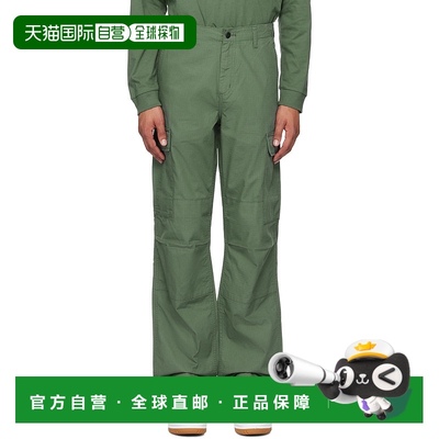 1h可退 香港直邮CARHARTT WIP 男士 绿色 Regular 工装裤 I032467