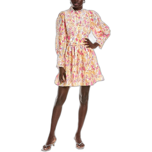 自营 Beulah 孔眼迷你连衣裙 高端穿搭时髦显瘦 美国奥莱直发