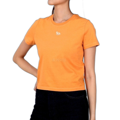 韩国直邮MAISON KITSUNE ABY 狐狸贴片婴儿短袖T恤