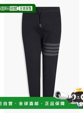 1h可退 香港直邮潮奢 Thom Browne 汤姆 布朗 男士 炭灰色 COMPAC