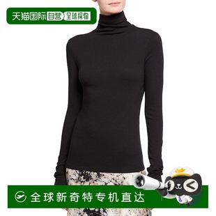 长袖 1h可退 Essential 美国直邮 棉质高领上衣针织 Vince