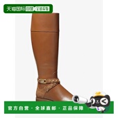 女鞋 1h可退 时 Kors Kincaid人造革骑行靴 美国直邮 Michael