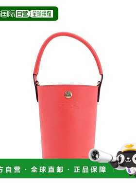 香港直邮LONGCHAMP 女士斜挎包 10213HYZ218 SS2025 红色 水桶斜