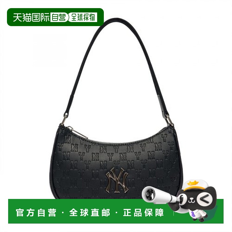 韩国直邮MLB 男女挎包 拎包 休闲包 斜挎包单肩包 3ABQS022NBlack