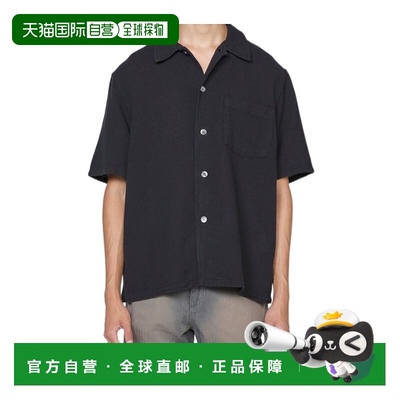 香港直邮OUR LEGACY 男士衬衫 M2252BBW AW2024 绿色 短袖衬衫