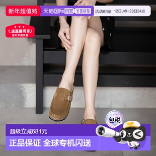 韩国直邮BIRKENSTOCK 巴克利羊毛茶 (1018127) 拖鞋半拖鞋厚底