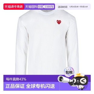 Des T恤 Garcons 圆领长袖 AXT118051 Play 香港直邮Comme