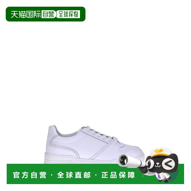香港直邮Moschino 莫斯奇诺 女士 皮质运动鞋 MB15214G0N252MUGA0