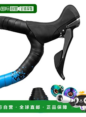 【日本直邮】GORIX 自行车把套 GX-097BD 蓝色 1个时尚舒适