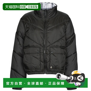 欧洲直邮Volcom 女士 DOWN'N PUFF JACKET 羽绒服 黑色 高端流行