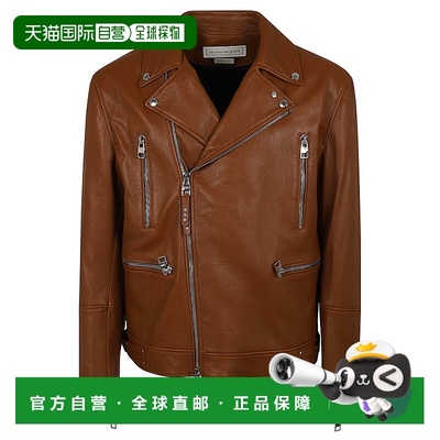 1h可退 香港直邮ALEXANDER MCQUEEN 男士皮衣 626381Q5LDS2029TOB