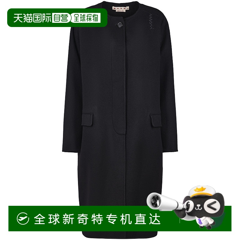 1h可退 香港直邮MARNI 女士大衣 SPMA0024KSUTWA2100N99 AW2025