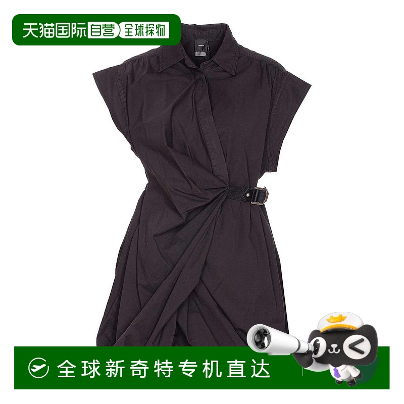1h可退 香港直邮PINKO 女士连衣裙 1052072L8Z99 SS2025 黑色 Bla