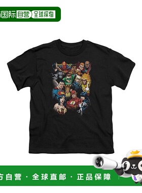 自营 gildan美国正义联盟 The Leagues All Here 短袖青年 T 恤/T