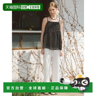 花朵纹理绑带裤 _2色 단독 韩国直邮ANEDIT