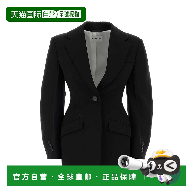 1h可退 香港直邮GIVENCHY 女士外套 BW30L315CT001 AW2025 黑色 B
