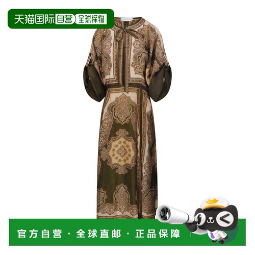 欧洲直邮ZIMMERMANN 女士连衣裙 8270DSS263OLIVE A支付后1h可退