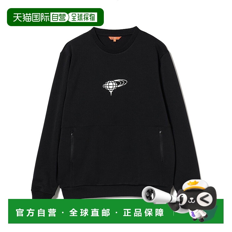 1h可退 日本直邮ORANGE LABEL 男士宽松长袖套头衫 简约logo设计
