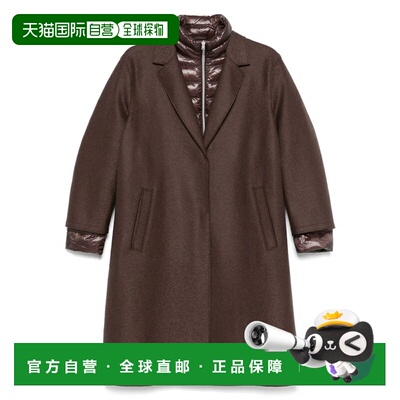 香港直邮HERNO 女士外套 PI00153DR333728810 AW2025 红色 按扣长