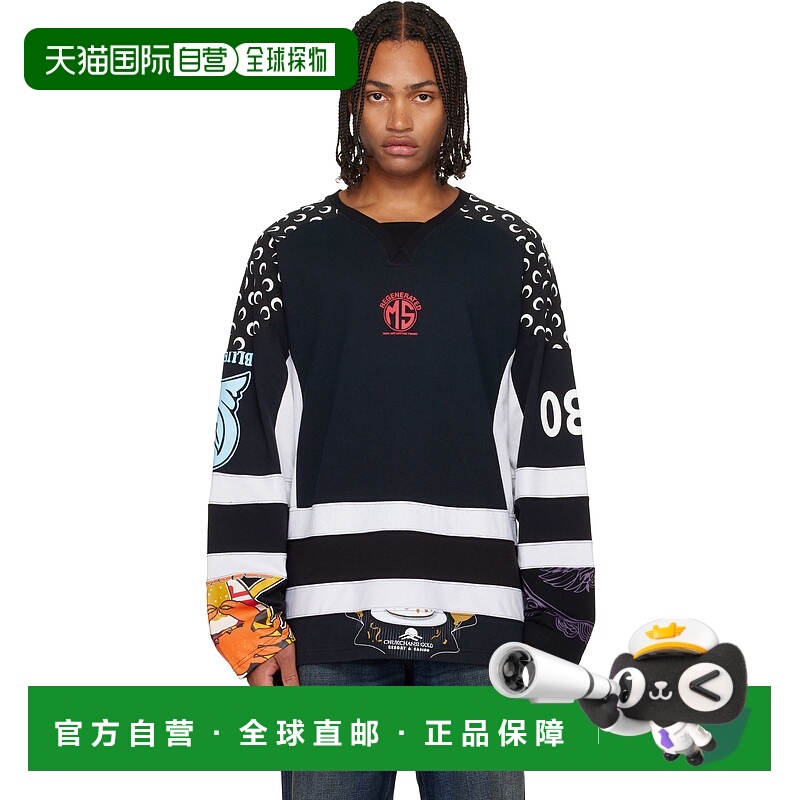 1h可退 香港直邮潮奢 Marine Serre 男士 Regenerated Graphic Je