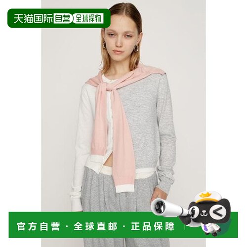 SLY SLEEVE DOCKING KNIT针织开衫 上衣