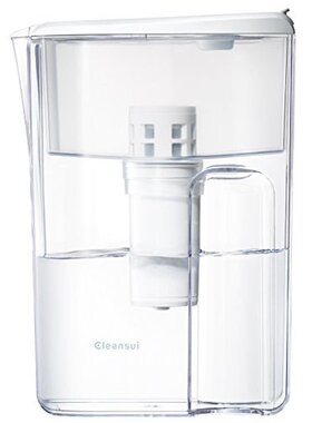 日本直邮Mitsubishi三菱冷水壶cleansui大容量除菌净水壶白色