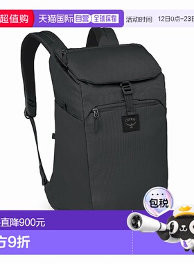 自营欧洲直邮Osprey/小鹰 Aoede SyncPack系列黑色双肩包 男女通