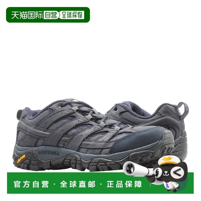 自营 Merrell Moab 2 Smooth Navy 男式徒步鞋 J42517 - 海军蓝
