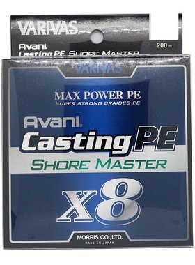 日本直邮VARIVAS瓦利瓦斯PE海钓路亚线X8 200m1.2号24.1lb8根白色