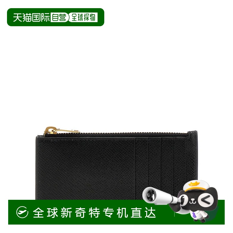 1h可退 香港直邮SAINT LAURENT 男士钱包 609362H3Z0W1000 CO 黑