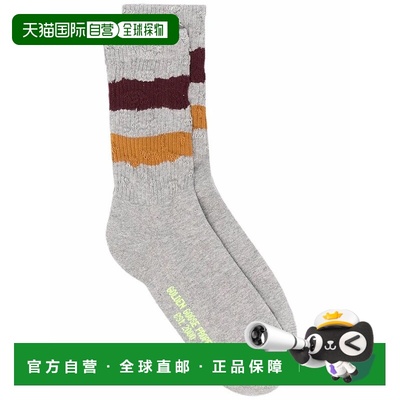 1h可退 香港直邮潮奢 GOLDEN GOOSE 男士 条纹袜子 GUP00883P0004