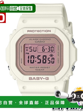 日本直邮BGD-565SC-4JF CASIO Baby-G 春季花色白色女士手表