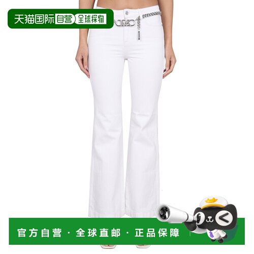 香港直邮MICHAEL KORS 女士休闲裤 MS3904180V SS2023 白色裤子