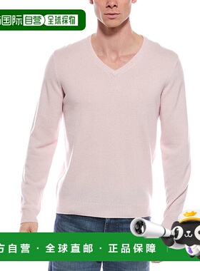 自营Mette Cashmere V-Neck Sweater - Pink 毛衣美国直发奥莱