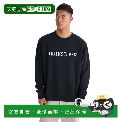 日本直邮Quiksilver DNA BIG CLICKER 男士圆领卫衣 25FWQPO25401