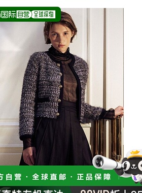 韩国直邮LOEUVRE正品 毛针织衫304821891Glittering High Neck To