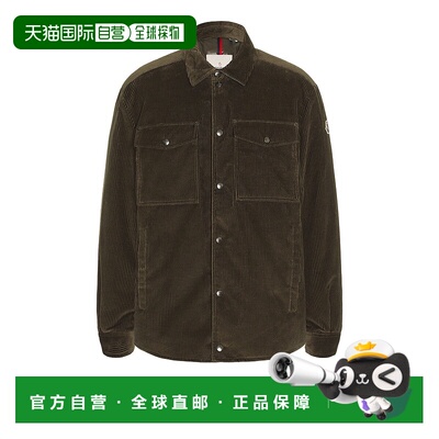 1h可退 香港直邮Moncler 盟可睐 男士 Ambroisie 衬衫式夹克 K209