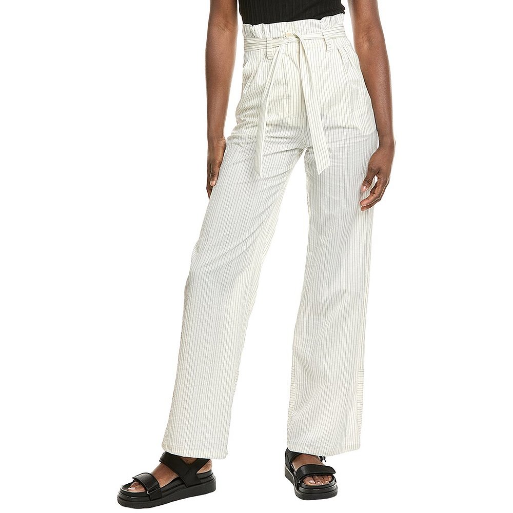 【美国奥莱】直发 Max Mara Xero Silk-Blend Trouser - white