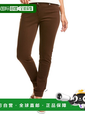 自营J.McLaughlin Lexi冰蓝色直筒牛仔摩卡美国奥莱 直发牛仔裤