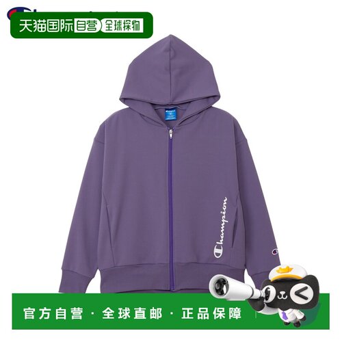 日本直邮Champion 女士连帽卫衣 Tech Weave Terry 全拉链运动款